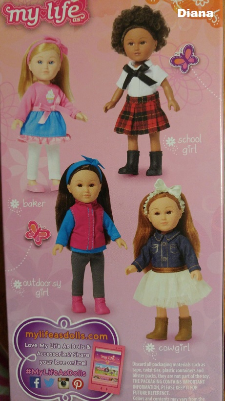 mini my life doll accessories