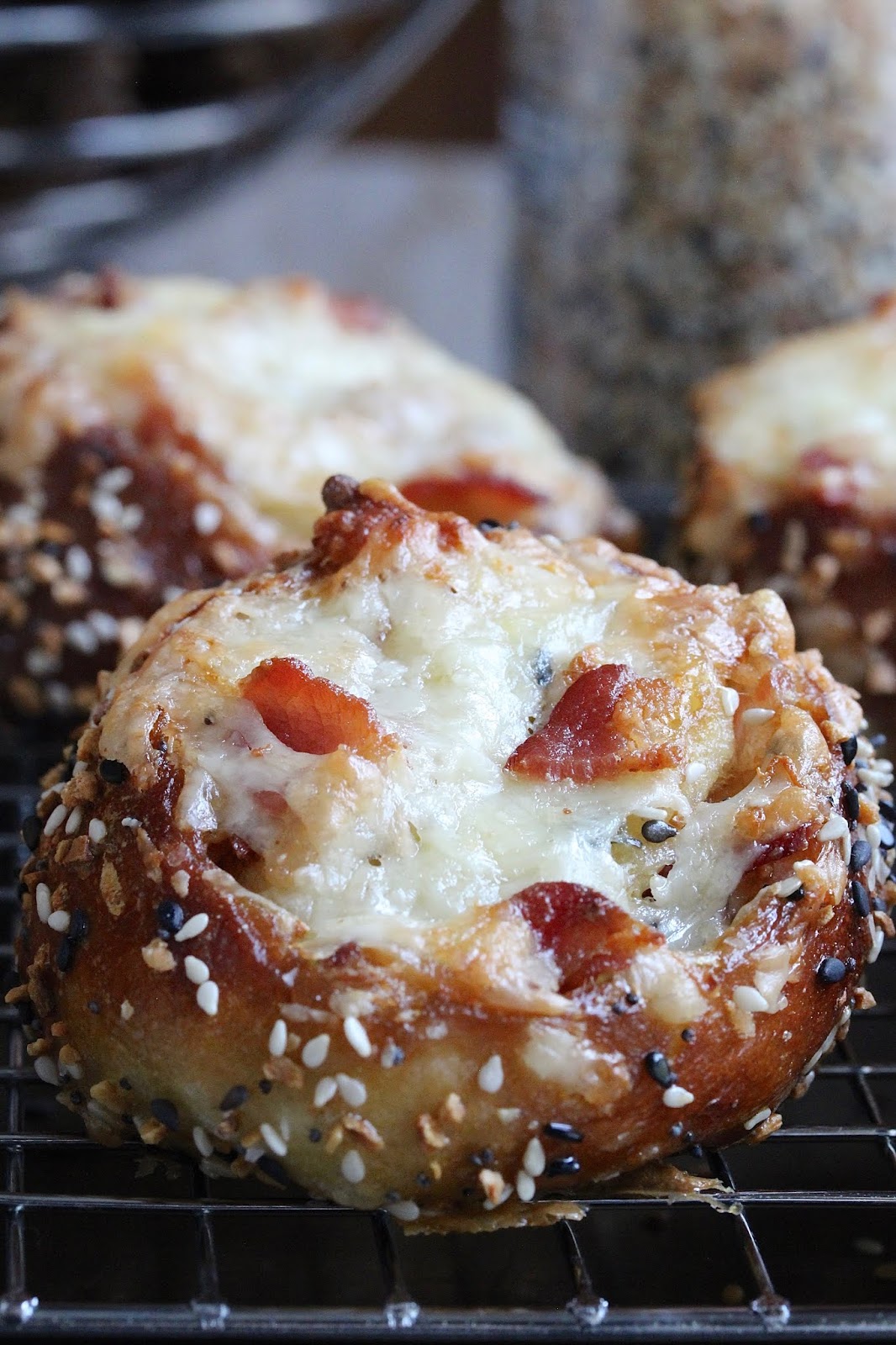 BACON CREAM CHEESE PRETZEL BUNS In Good Flavor Great Recipes