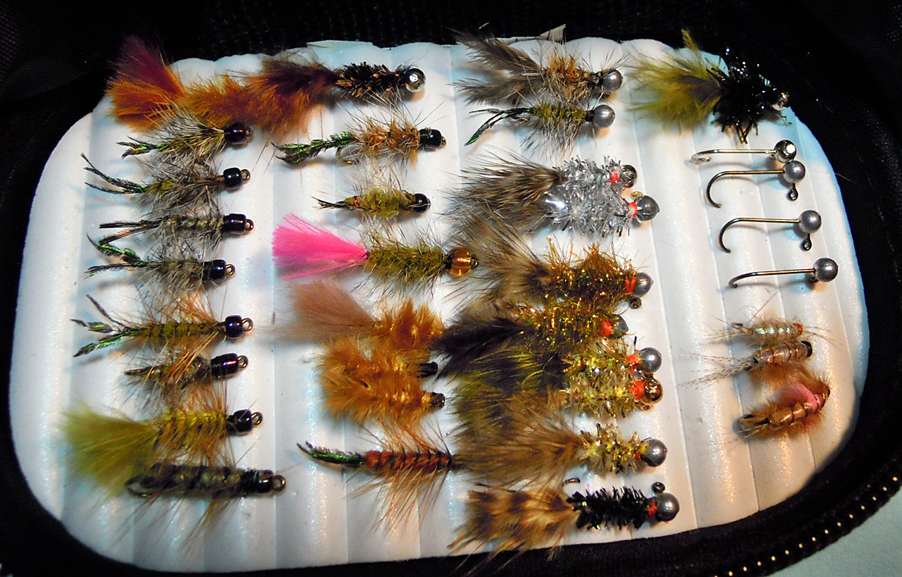 FishnDave Iowa Lakes "Trout Stocking Day" Fly Pattern Selections