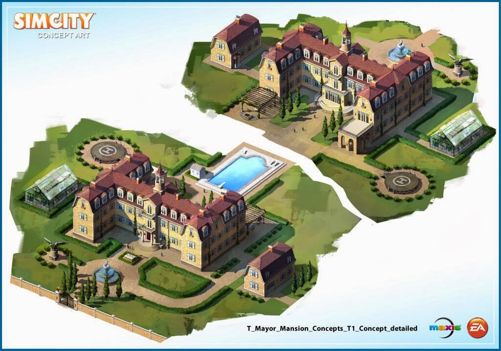 The Sim City Planning Guide SimCity Conceptual Art