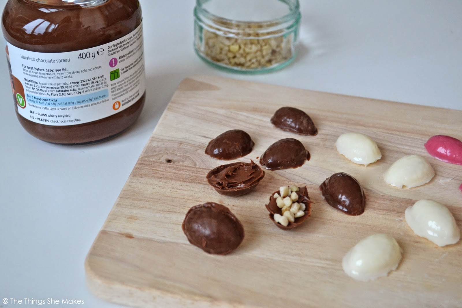 How to Make Open Chocolate Easter Eggs The Things She Makes