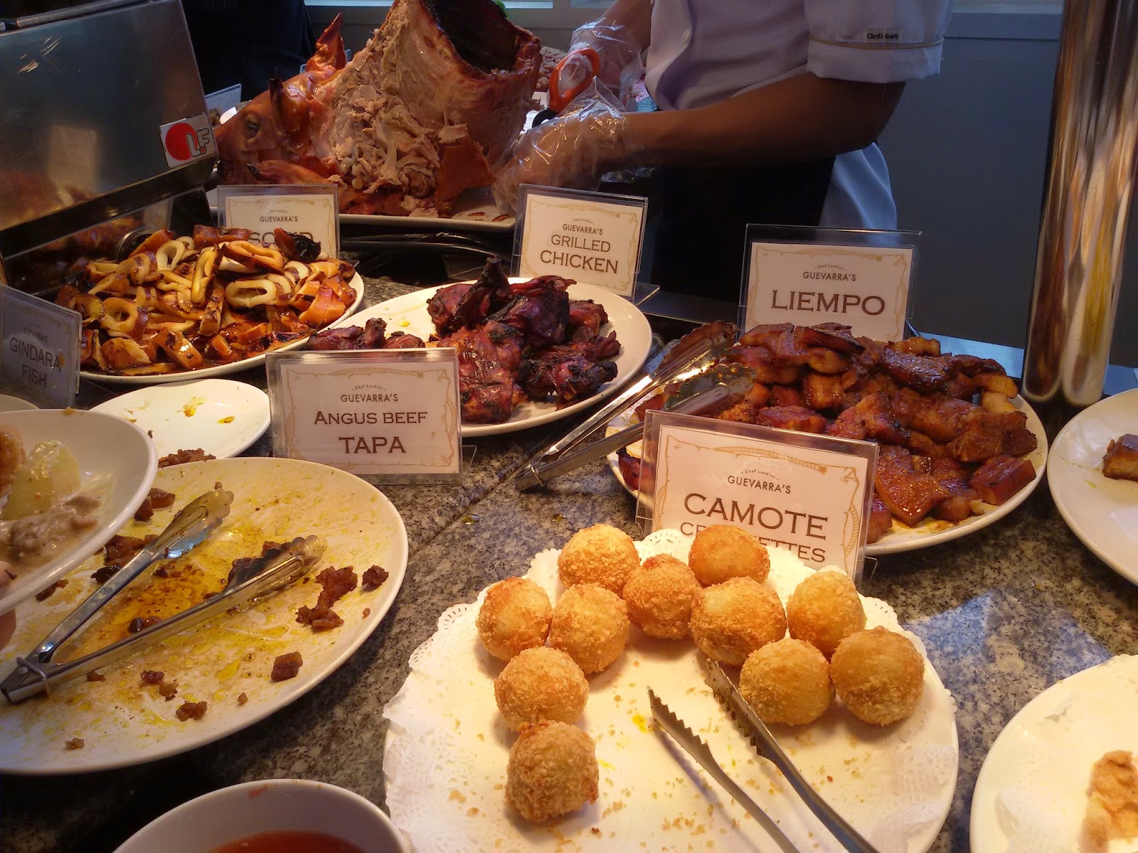 Chef Laudico Guevarra's Buffet Review