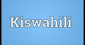kiswahili