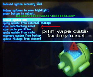 BALI SERVICE COMPUTER Factory Reset Android