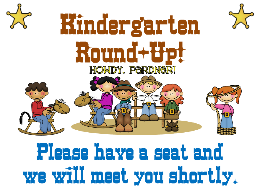 Kindergarten RoundUp! Mrs. Stamp's Kindergarten