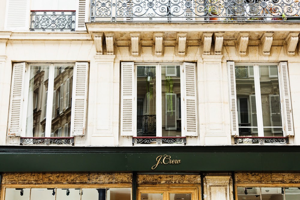 Wearing It Today: My trip to J.Crew in Paris