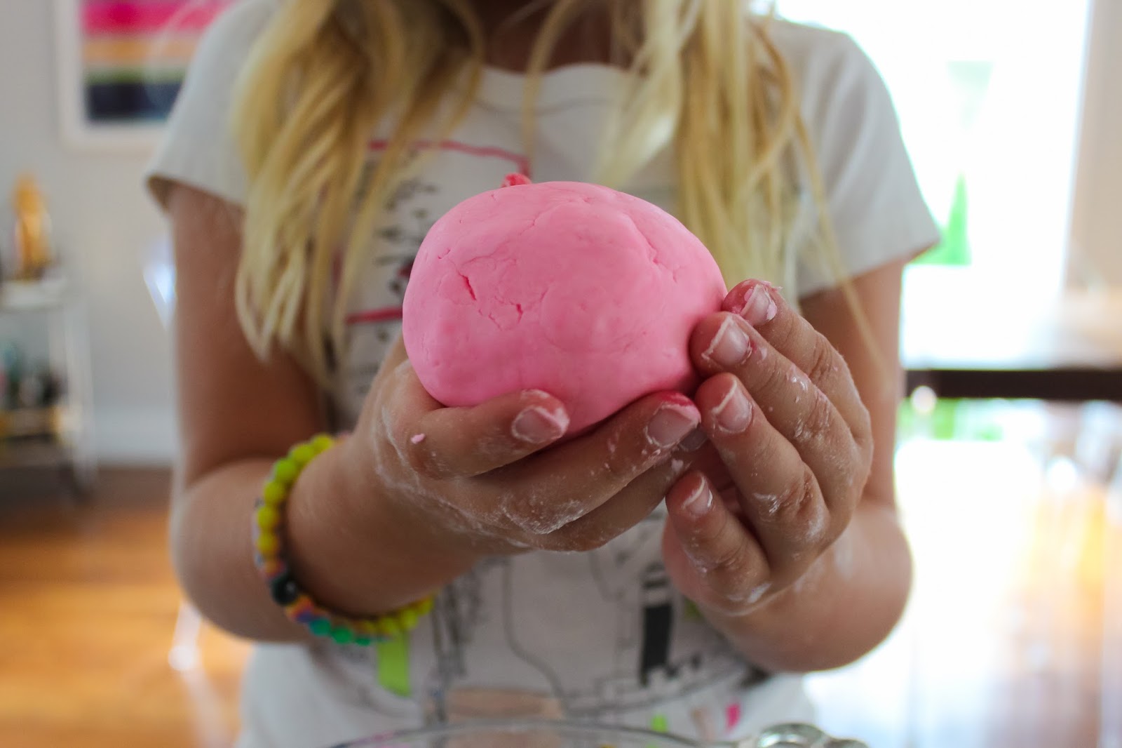 NotSoSAHM DIY Tiedye Playdough Bath Soap