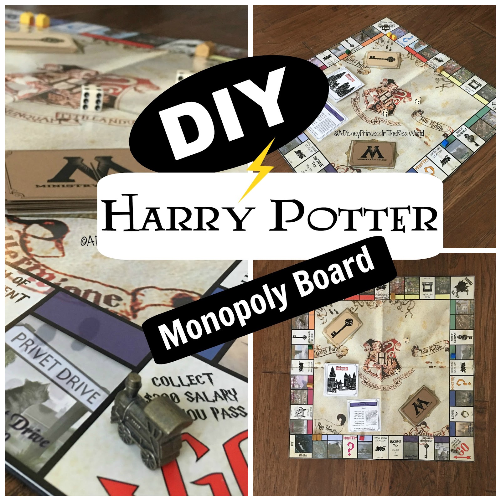 Potter DIY: Harry Potter Monopoly