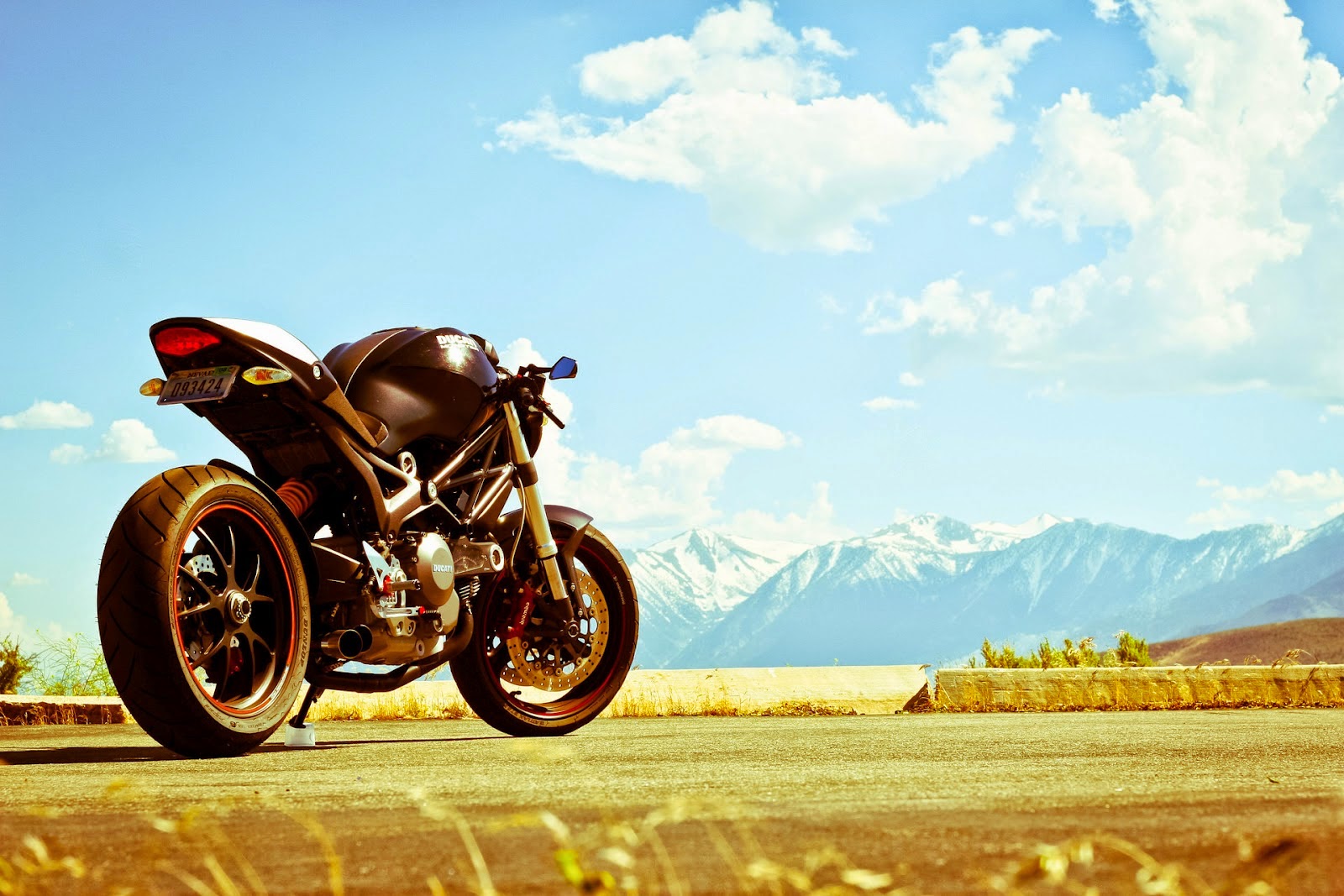 Ducati Monster 696 Cafe Racer Grease N Gas