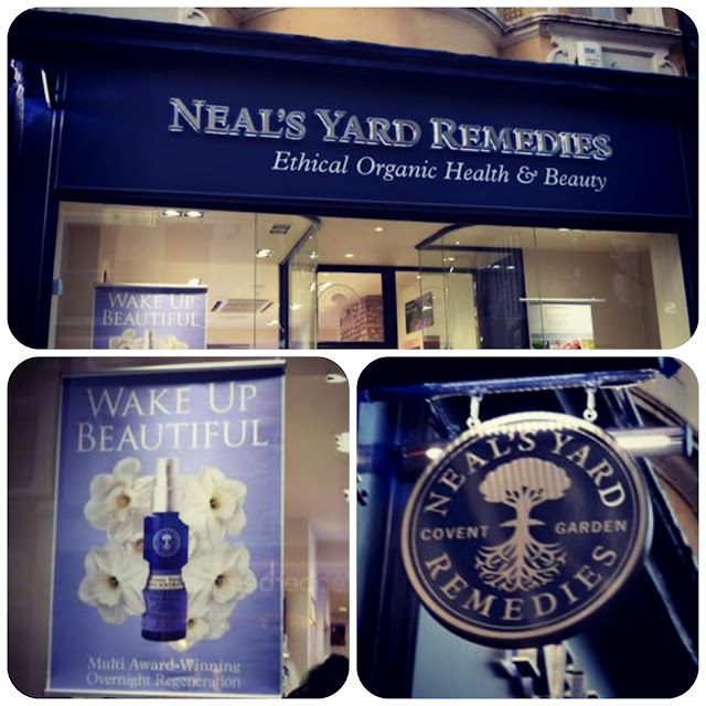 Store front at Neal's Yard, King Street, Manchester