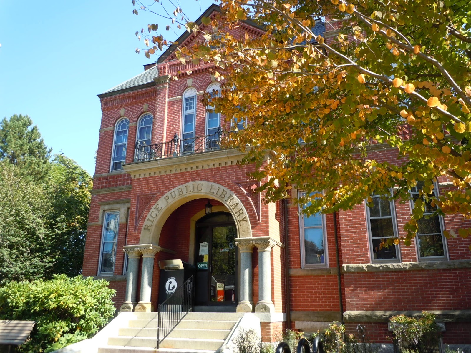 Life From The Roots Rice Public Library, Kittery, Maine (History