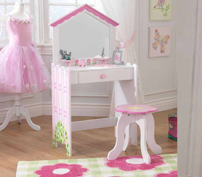 Girls dressing table design ideas for kids bedroom interior 2019