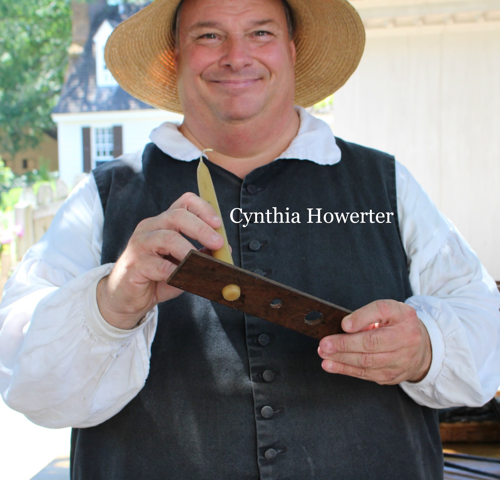 Colonial Quills Eighteenth Century Candle Making by Cynthia Howerter