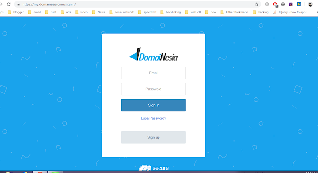 cara setting custom domain blogspot blogger di domainesia 4