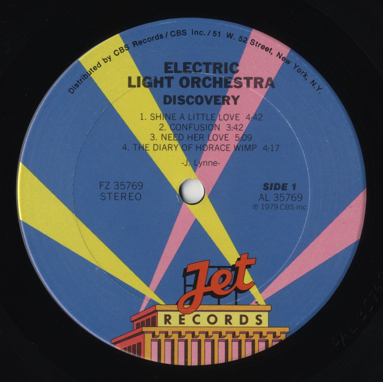 Electric Light Orchestra 1979 Discovery (US)