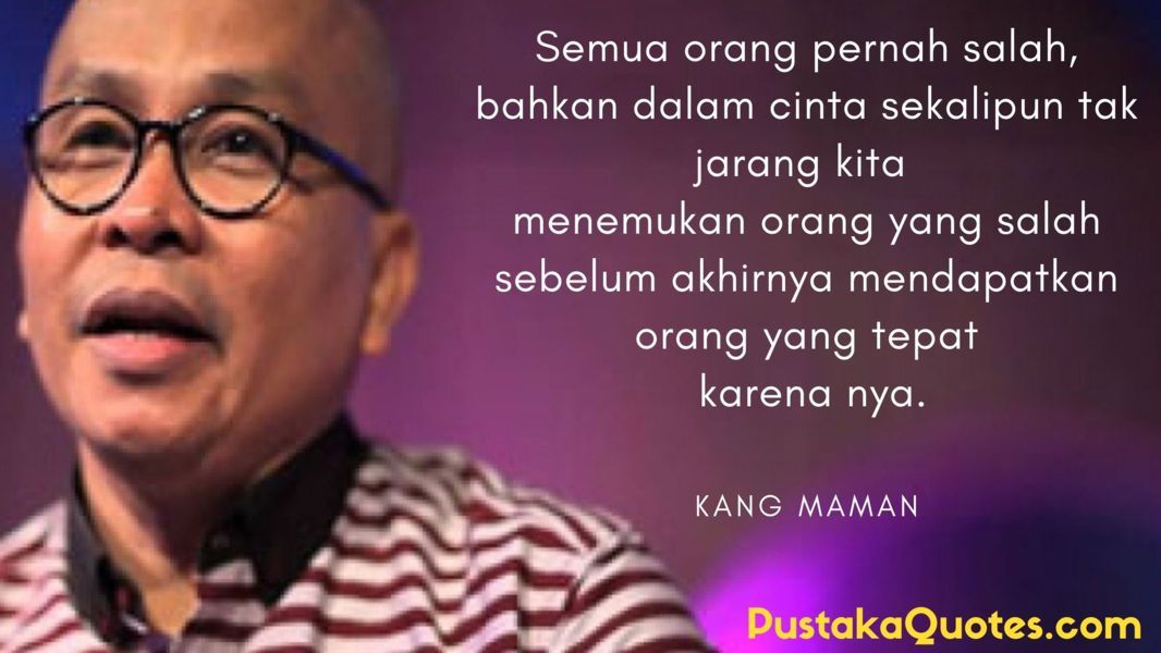 50 Kata Bijak Kang Maman Ilk Bikin Haru Pustaka Quotes