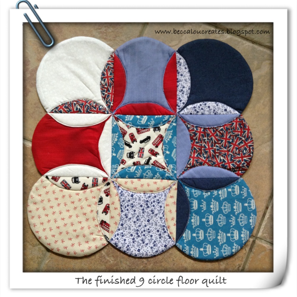 Becca Lou Creates Cathedral Circle Quilt