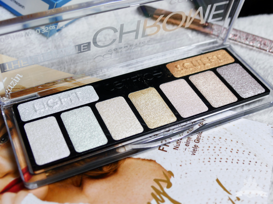 Catrice cosmetics The ultimate chrome collection eyeshadow Palette 