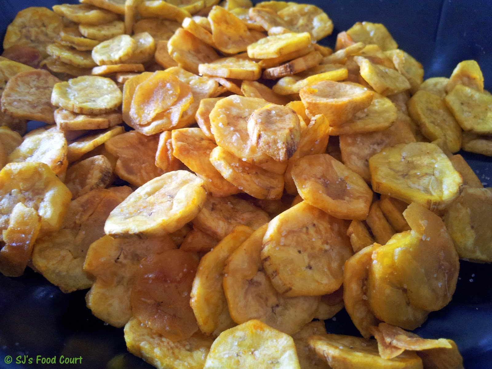 SJ's Food Court is now ) Raw Banana Chips