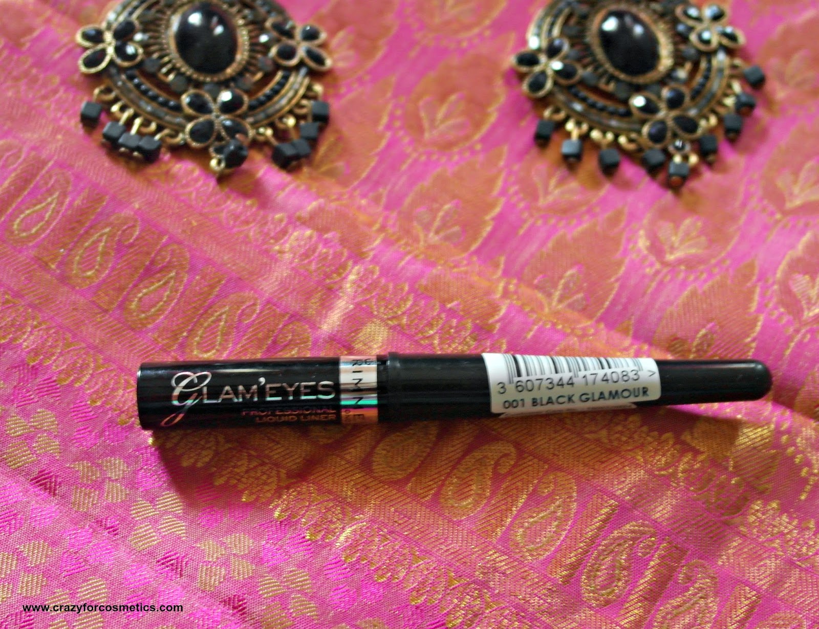 Rimmel London Glam Eyes Professional Liquid Eyeliner in 001 Black Glamour Review