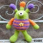 patron gratis monstruo amigurumi, free amigurumi pattern monster 