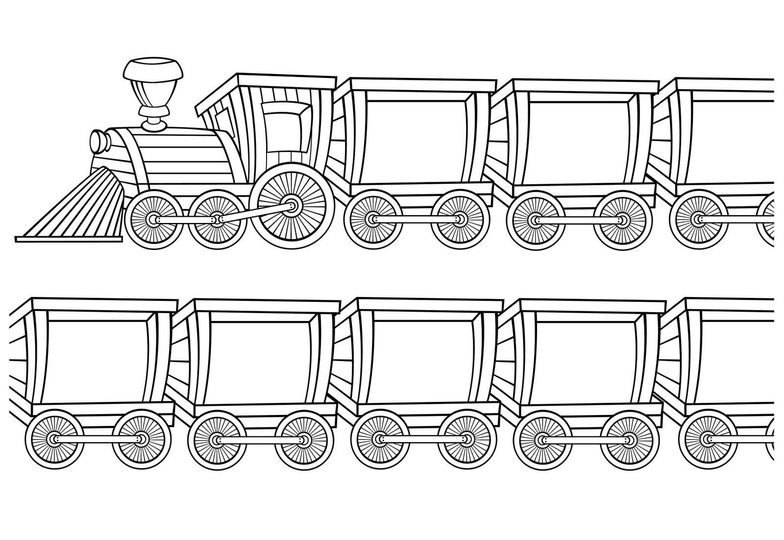 Vagões De Trem Desenho ENSINO