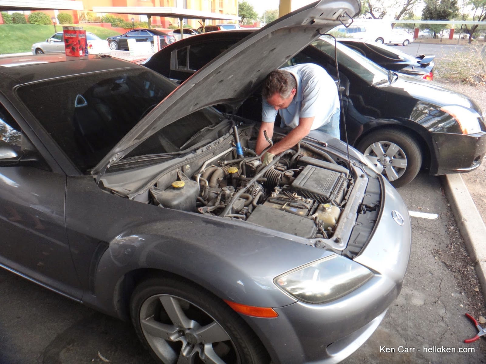 Ken Carr car is back in business