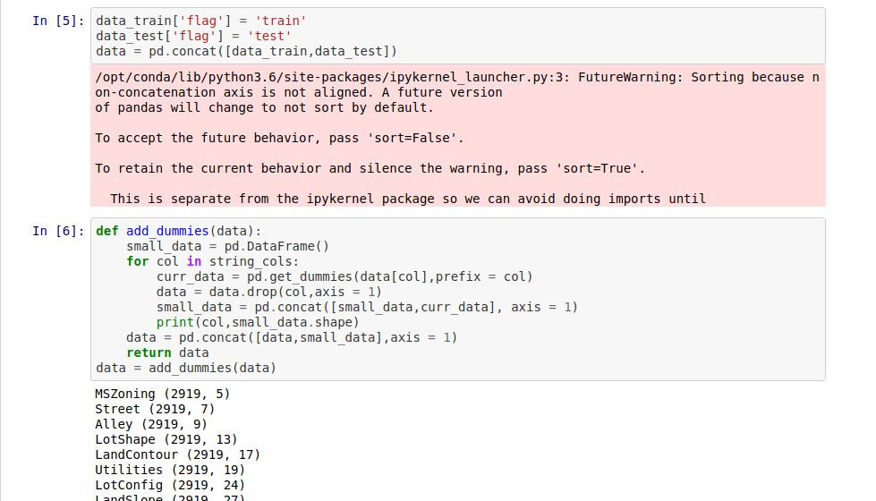 Random forest modeling on house price prediction data from kaggle