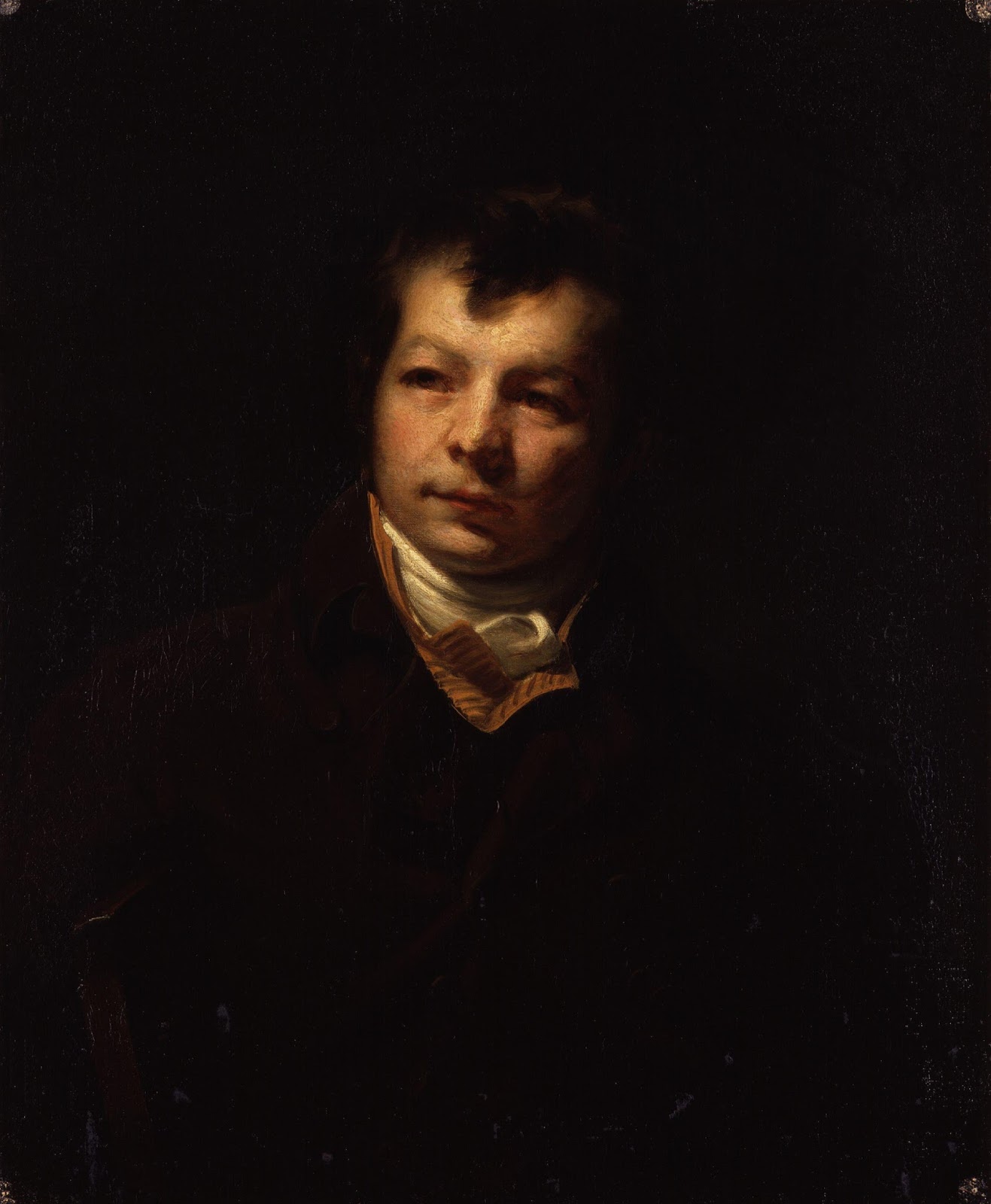 Self Portrait by English Painter - George Clint (1770- 1854)