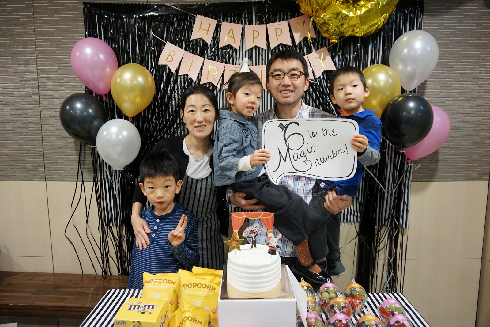 SIX IS THE MAGIC NUMBER BIRTHDAY PARTY! - Seoulful Family