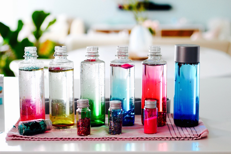 Wendy Correen Smith Six Month Old Water Bottle Sensory Project