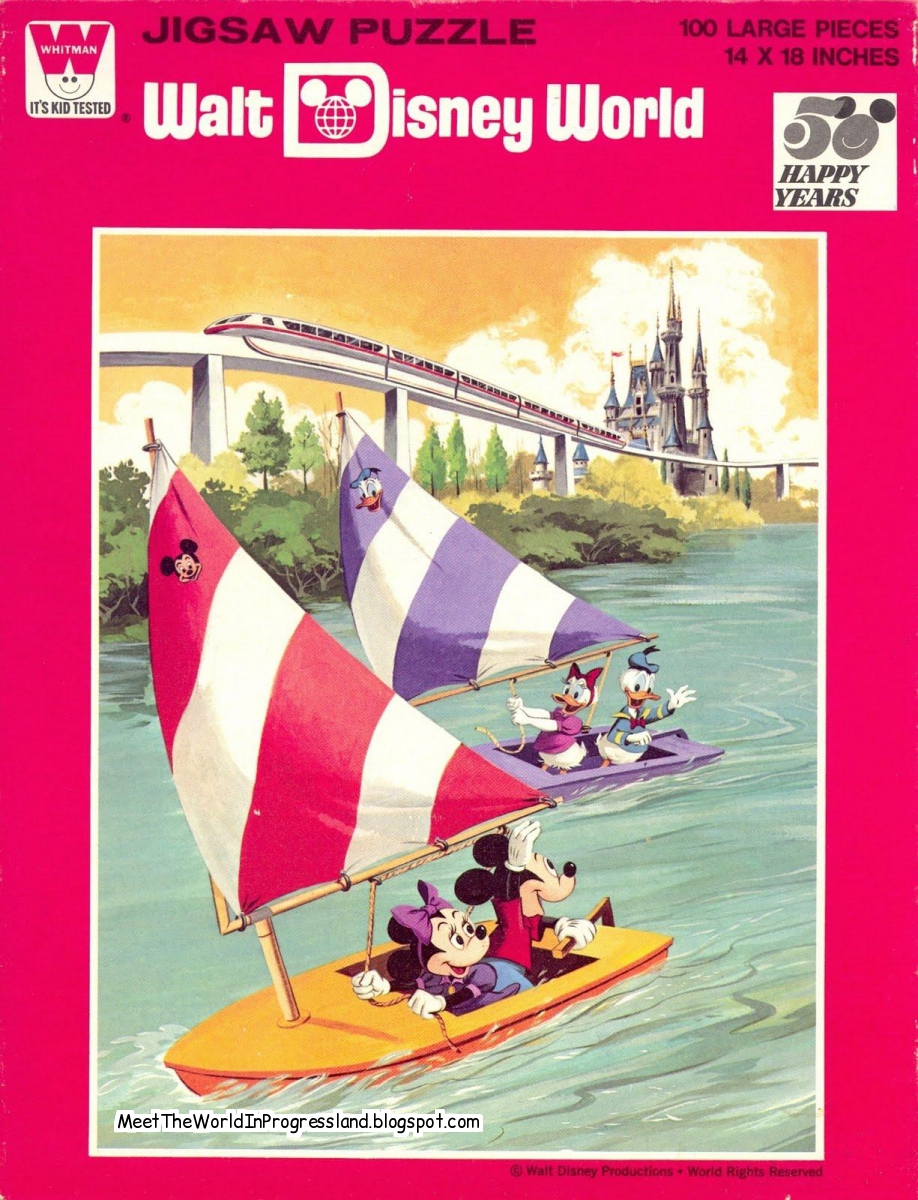 Meet The World Vintage Disney Jigsaw Puzzles