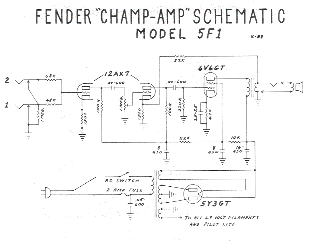 Fender Champ 1957