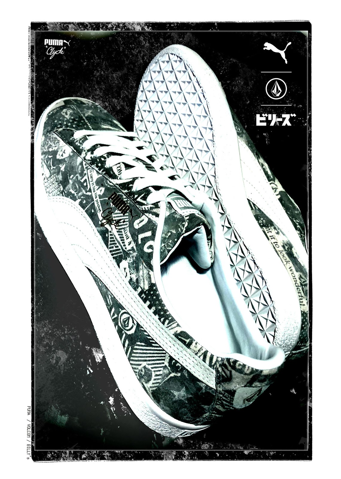 puma clyde rt x volcom