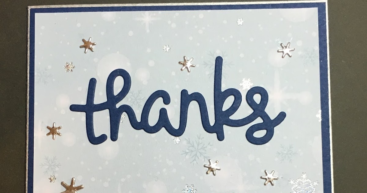 Bobbi's Treasure: Winter Thank you