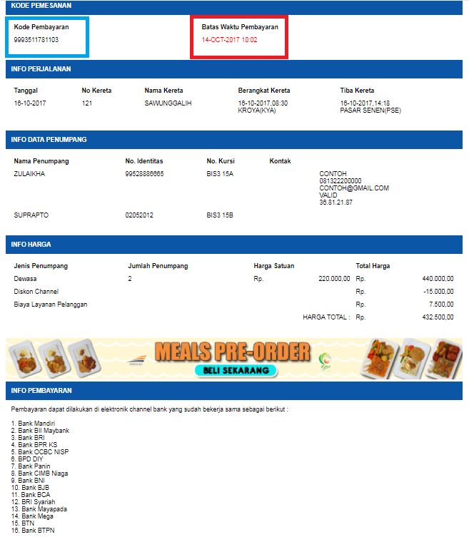 Cara Booking Tiket Kereta Api Lewat Situs Kai Informasi Seputar Kereta Api