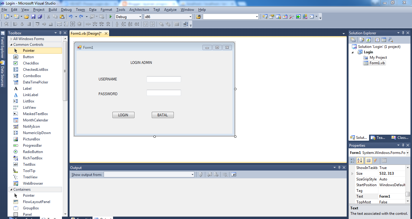 Windows forms c как подключить