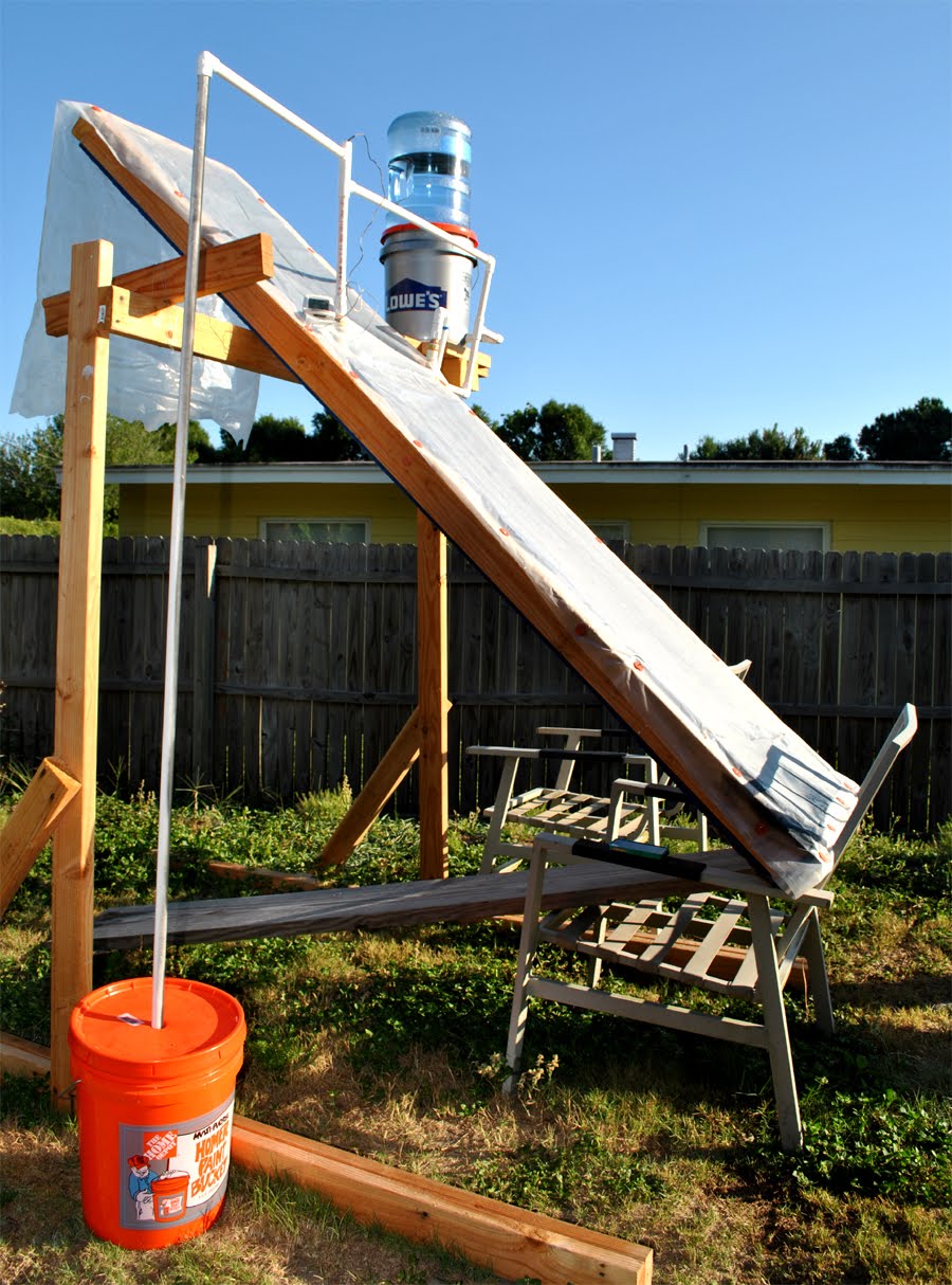 Africa Windmill Project Solar Water Purification System Testing Today!