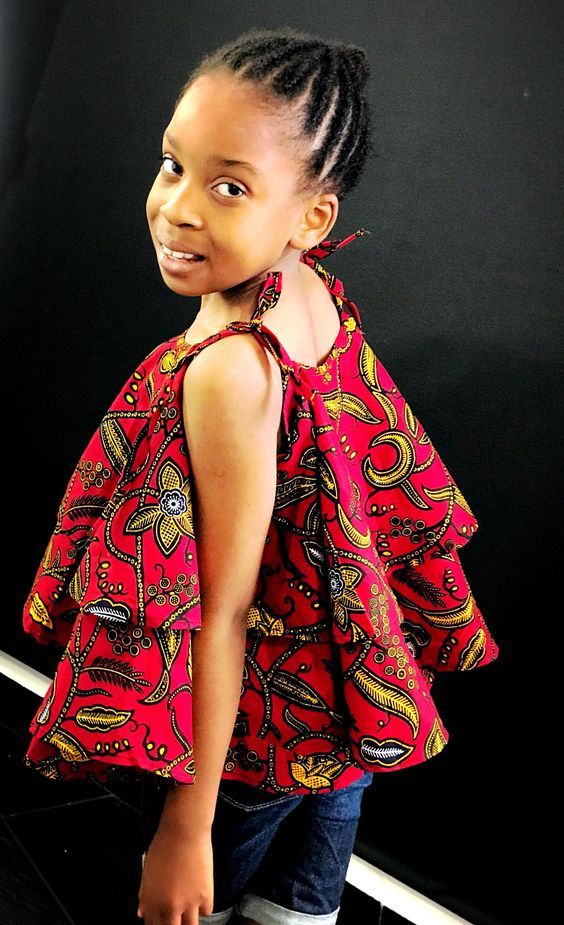 ankara tops for children
