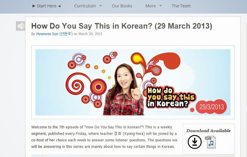 Học nói tiếng Hàn