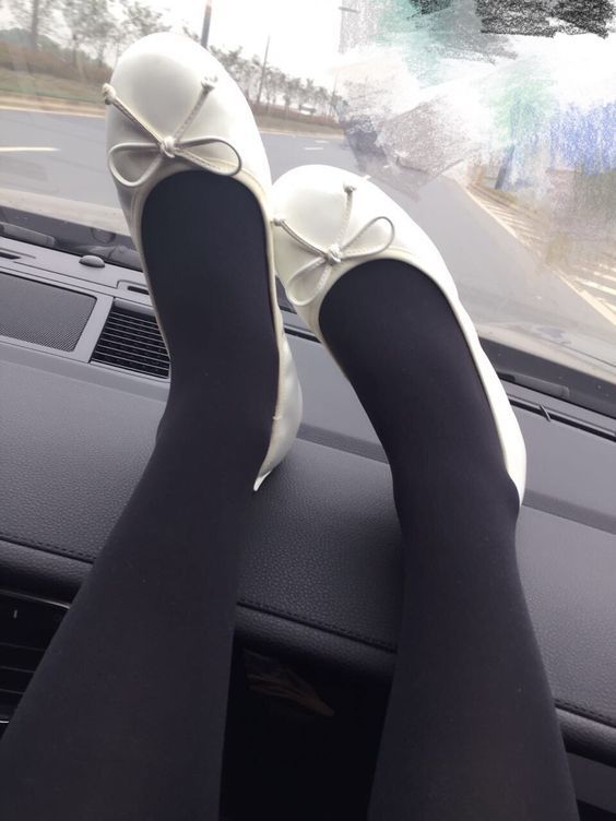Women`s Legs and Feet in Tights: Legs and Feet in Black Tights 556-A ...