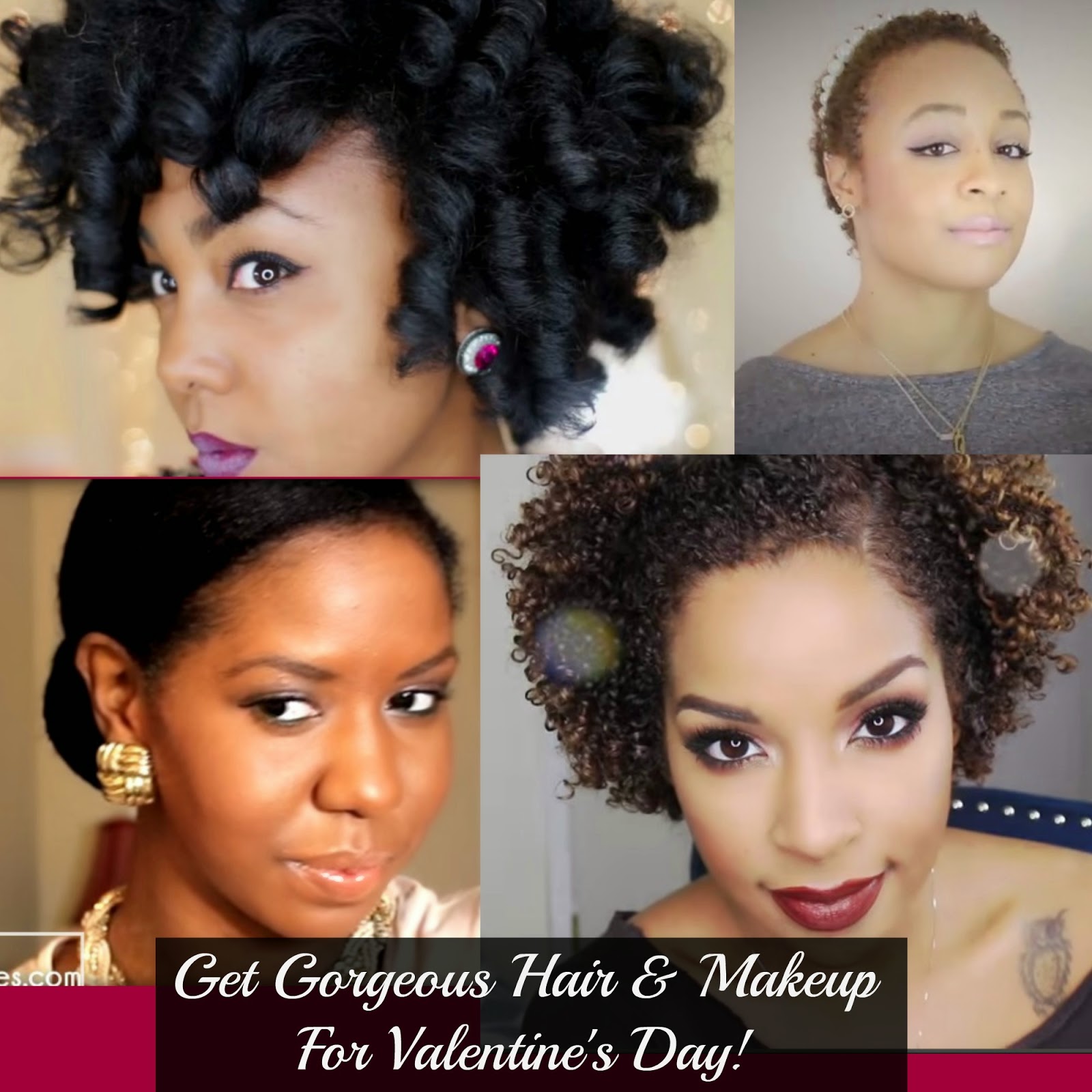 Get Gorgeous Hair & Makeup For Valentine's Day! 