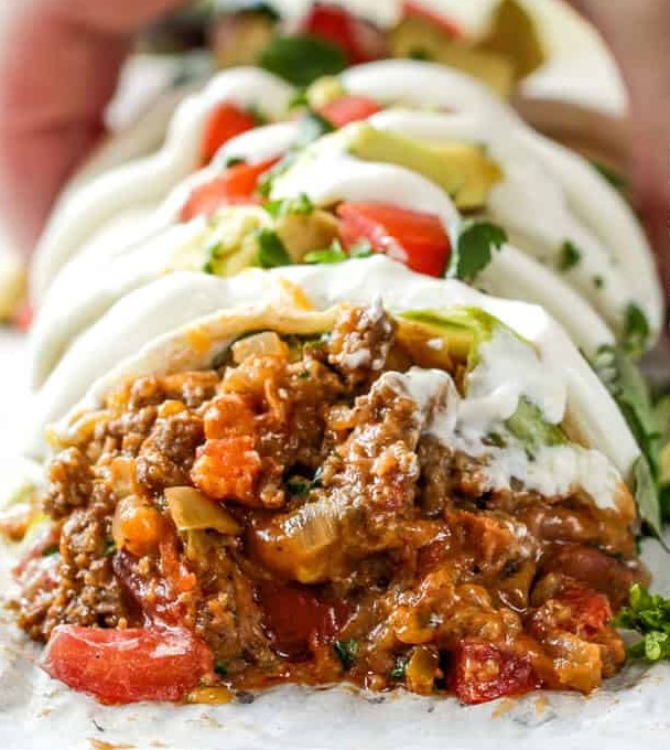 Beef, Bean and Cheese Burritos Easy Kraft Recipes