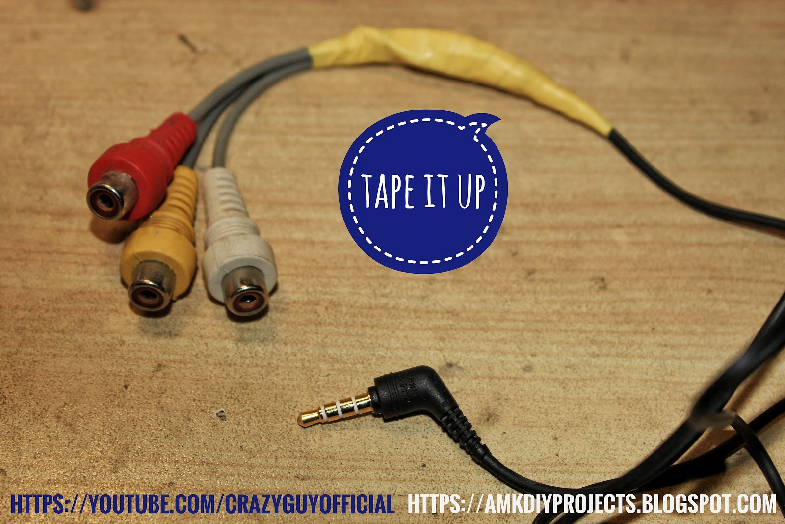 D.I.Y. Projects D.I.Y. Make RCA/AV Cable for Raspberry pi (using