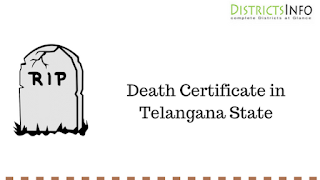 Death Certificate in telangana State