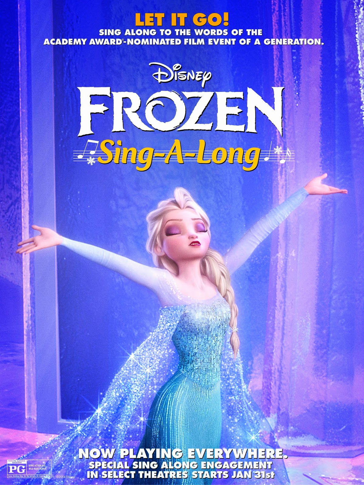Disney's #Frozen - "Let It Go" Sing-Along Video 