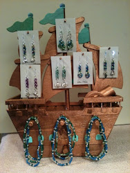 Display for Sea Notes Jewelry