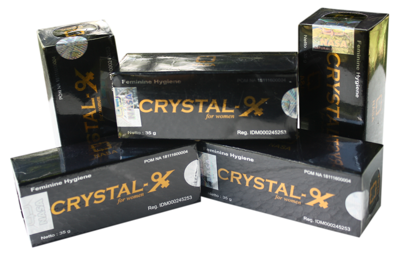 Crystal X Harga crystal x NASA DISTRIBUTOR Resmi NASA N420867