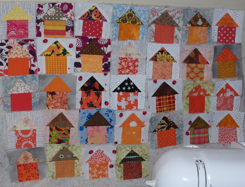 Sane, Crazy, Crumby Quilting Little Boxes Made of Ticky Tacky