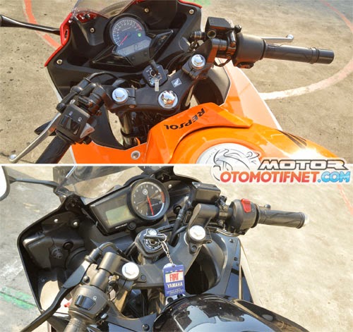 BLUSPIT MOTO BLOG: R15 VS CBR150 | DESAIN